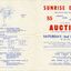 Auction brochure for 'Sunrise Estate' Brunswick Road, Mitcham, 85 sites, 2 February 1957. 