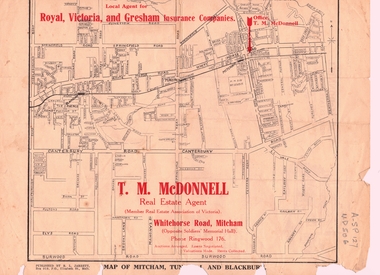 Document, T. M.  McDonnell, 1929