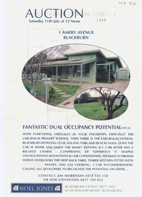 Pamphlet, Auction, 1/07/1998 12:00:00 AM