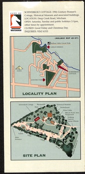 Page 6 : Site map and location plan of Schwerkolt Cottage.