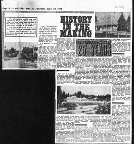 A brief history of Nunawading prepared by the Nunawading and District Historical Society