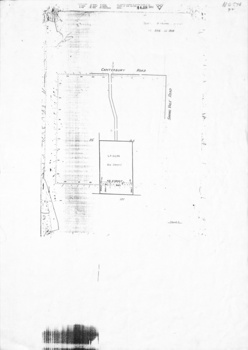 Map indicating the location of the land in Title.