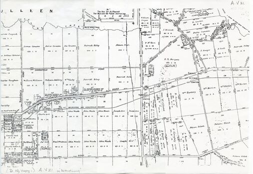 Plan of subdivision of land in the Shire of Nunawading which includes 'Wandinong'.   