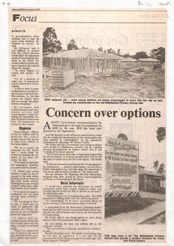 Concerns were voiced as to whether there would be enough public facilities to serve the growing population.