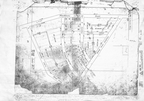 Map detailing plots concerned.
