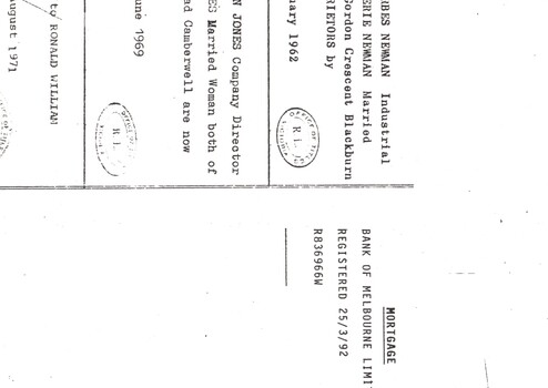 py of Certificate of Title Vol 8380 Fol 661, Lot 1 on Plan of Subdivision No 56619 fronting on Gordon Crescent near Central Road,