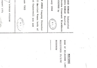 py of Certificate of Title Vol 8380 Fol 661, Lot 1 on Plan of Subdivision No 56619 fronting on Gordon Crescent near Central Road,