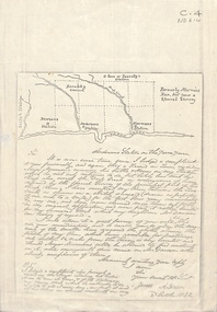 Complaint letter from James Anderson to Major Newman.