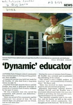 Dynamic educator