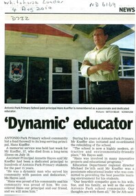 Dynamic educator