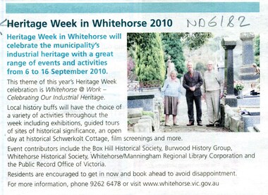 Whitehorse update