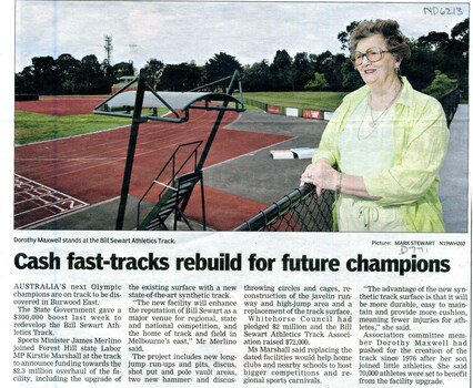 Cash fast-tracks rebuild for future champions