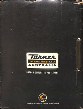Turner Tools Catalogue