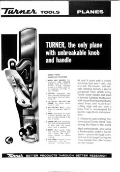 Turner Tools Catalogue