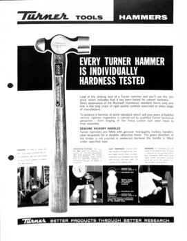 Turner Tools Catalogue