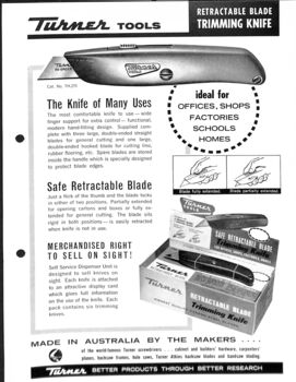 Turner Tools Catalogue