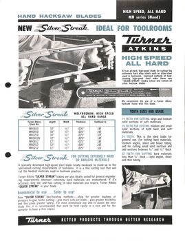 Turner Tools Catalogue