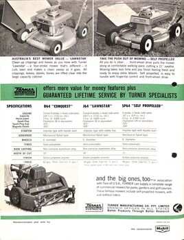 Turner Tools Catalogue