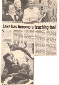  Nunawading Gazette, 1 July 1992 about Blackburn Lake Interpretation Centre which commenced in 1985.