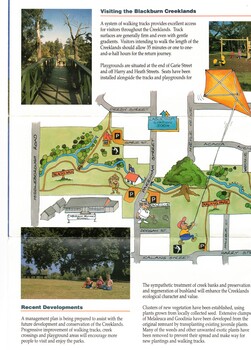  Sympathetic treatment of creek banks and preservation and regeneration of bushland will encourage wildlife. Page 2