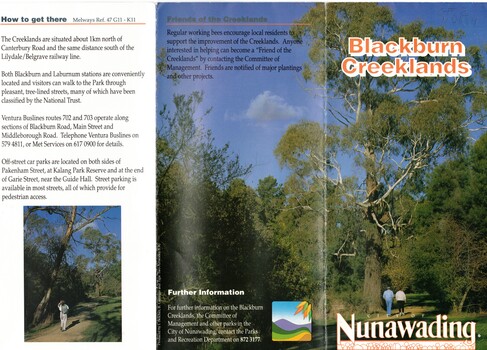  Sympathetic treatment of creek banks and preservation and regeneration of bushland will encourage wildlife