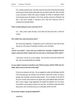 Transcript of an interview with Jim and Keith Harvey 