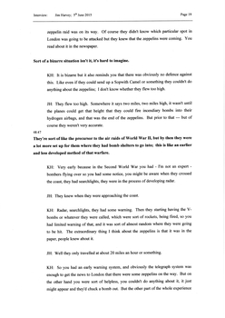 Transcript of an interview with Jim and Keith Harvey 