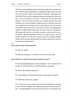 Transcript of an interview with Jim and Keith Harvey 
