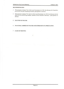 Recommendations to be discussed.