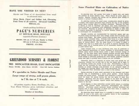 Booklet from Blackburn and District Tree Preservation Society