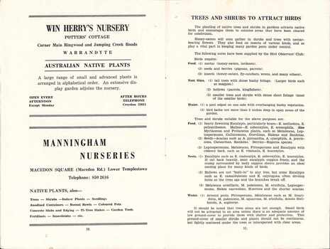 Booklet from Blackburn and District Tree Preservation Society