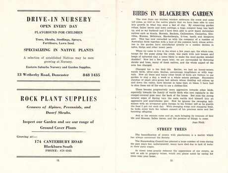 Booklet from Blackburn and District Tree Preservation Society