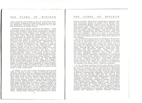 The Flora of Mitcham By J. W. Audas.  
