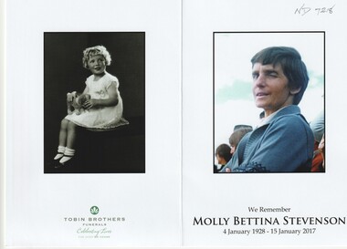 Document, Molly Bettina Stevenson, 1/01/2017 12:00:00 AM