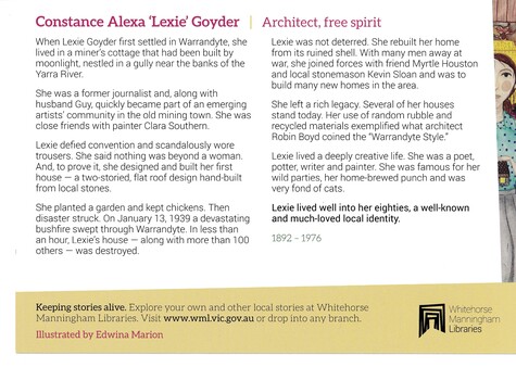 Constance Alexa 'Lexie' Goyder