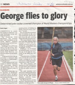 Article, George Schillinger, 1/11/2016 12:00:00 AM