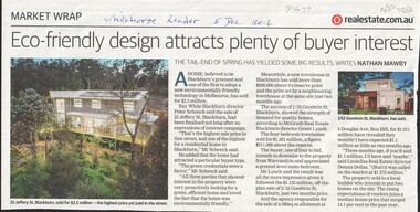 Article, 25 Jeffery Street, Blackburn, 2016