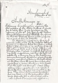 Information pertaining to the capture of Ned Kelly 