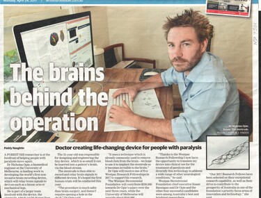 Article, The brains behind the operation