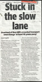 Article, Stuck In The Slow Lane, 2017