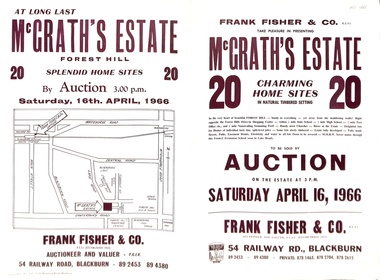 McGrath's Estate Auction 1966