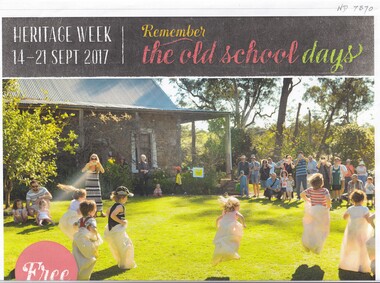 Document, Heritage Week 2017, 17/09/2017 12:00:00 AM