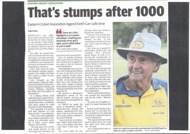 Article, Keith Carr, 2018