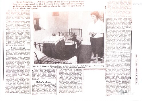 Half Page newspaper clipping