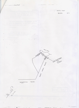 A map on the location of property.