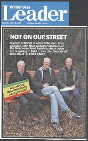 Work has begun on construction of a shopping centre and apartment buildings on the former Burwood Brickworks site.