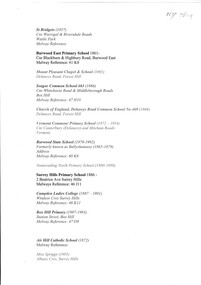 A list of schools in the City of Whitehorse.