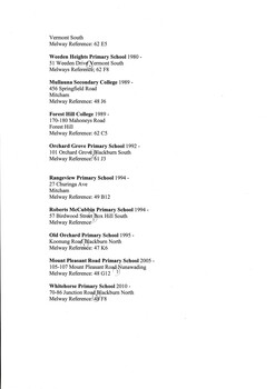 A list of schools in the City of Whitehorse.