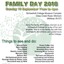 Heritage Family Day 2018 'A Walk in the Park' leaflet, map and Royalauto advertisement.