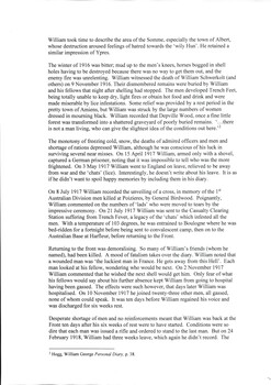 An account of the WW1 experiences of William George Hogg, Service Number 915, 